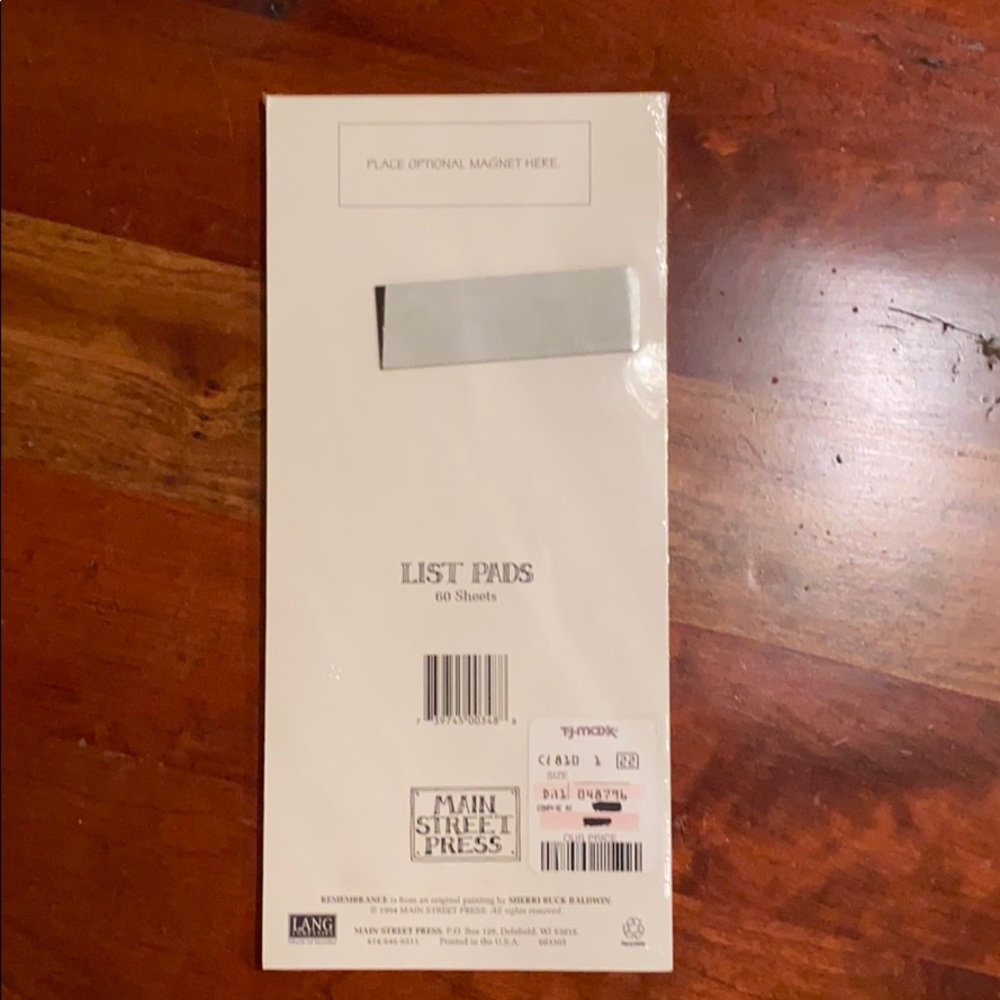 Magnetic note pad - Picture 2 of 3